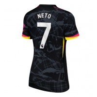 Maglia Calcio Chelsea Pedro Neto #7 Terza Divisa Donna 2024-25 Manica Corta